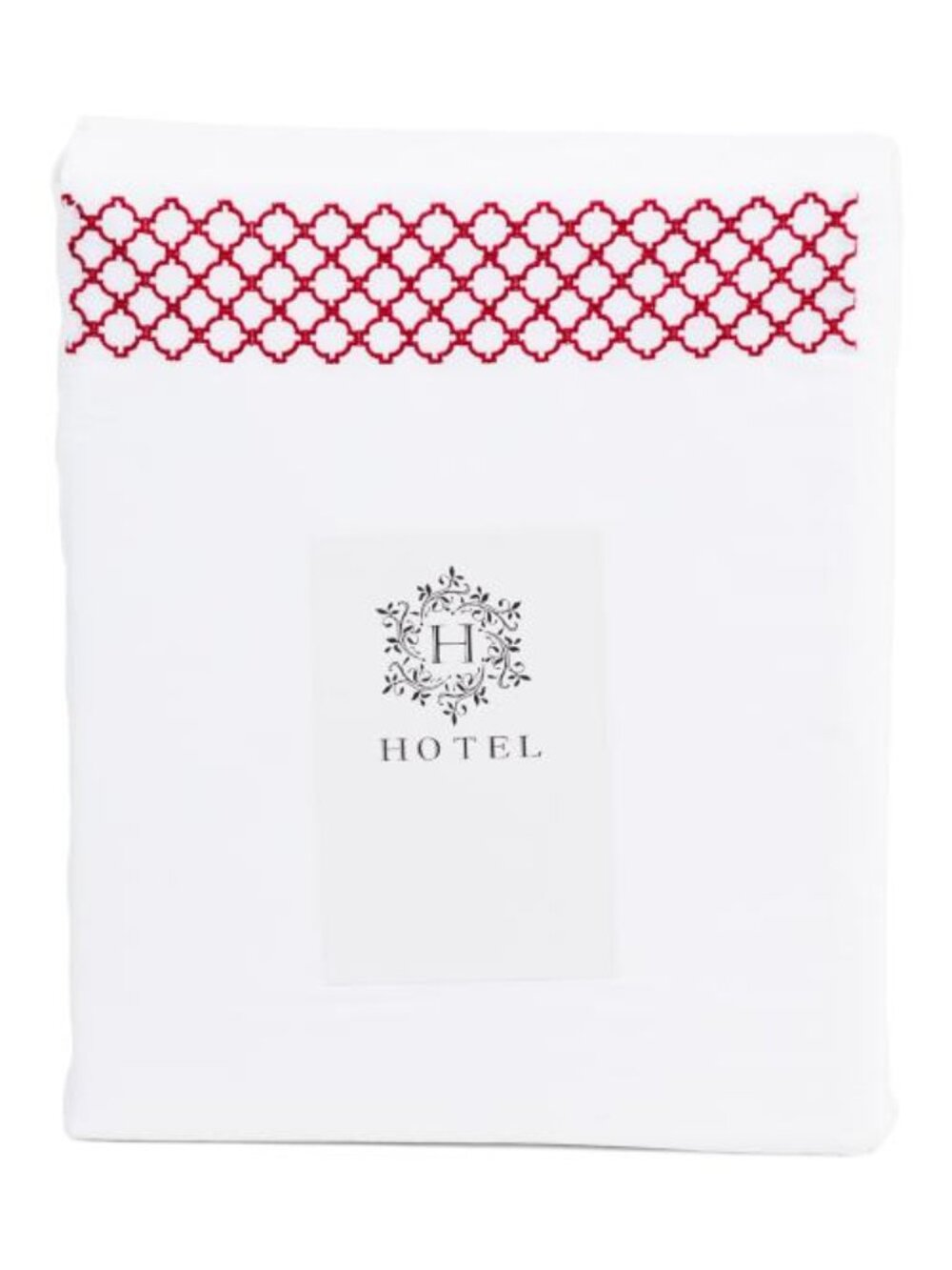 HOTEL COLLECTION Cotton Embroidered Hem Sheet Set